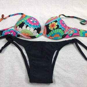Recco brazilian floral print bikini set